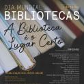 Município promove celebração do Dia Mundial das Bibliotecas com  vídeo