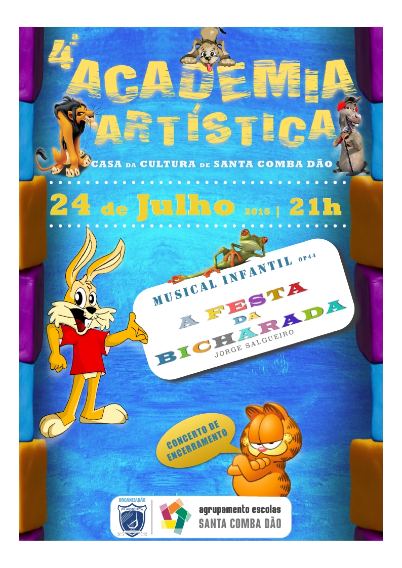 Cartaz Academia Artística Encerramento