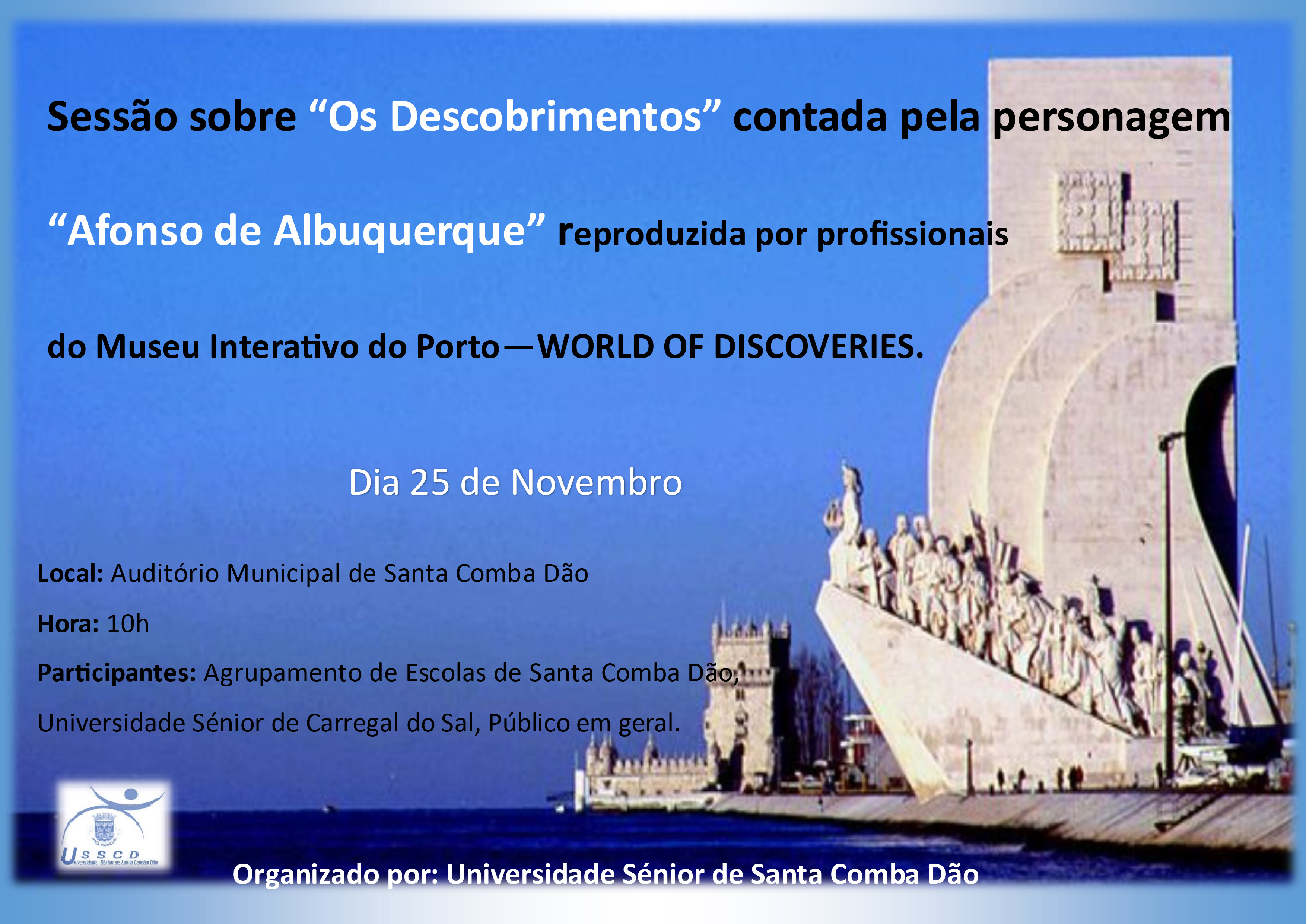 cartaz descobrimentos
