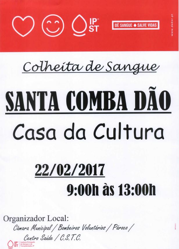 Cartaz Colheita Sangue