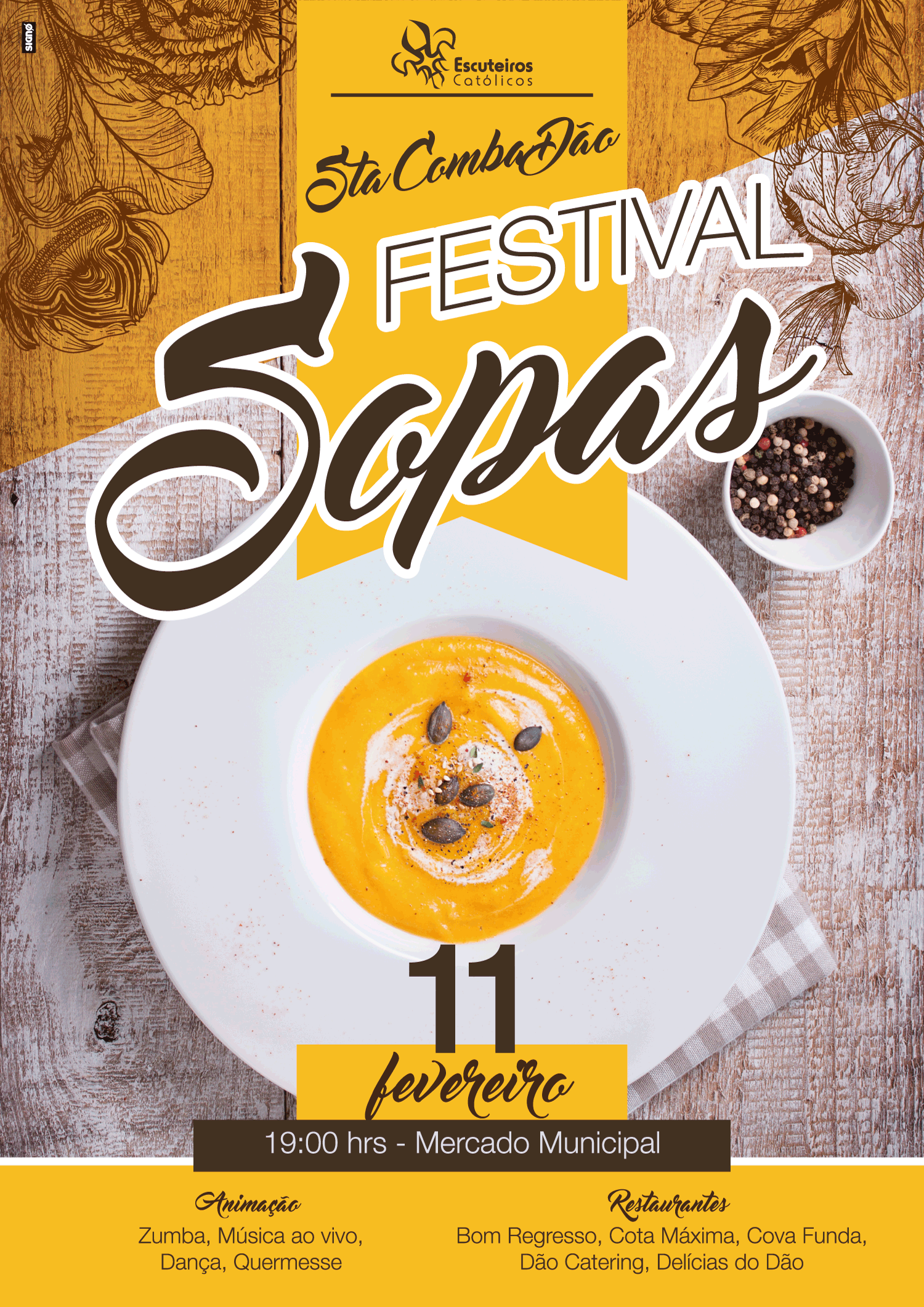 Festival das Sopas Cartaz