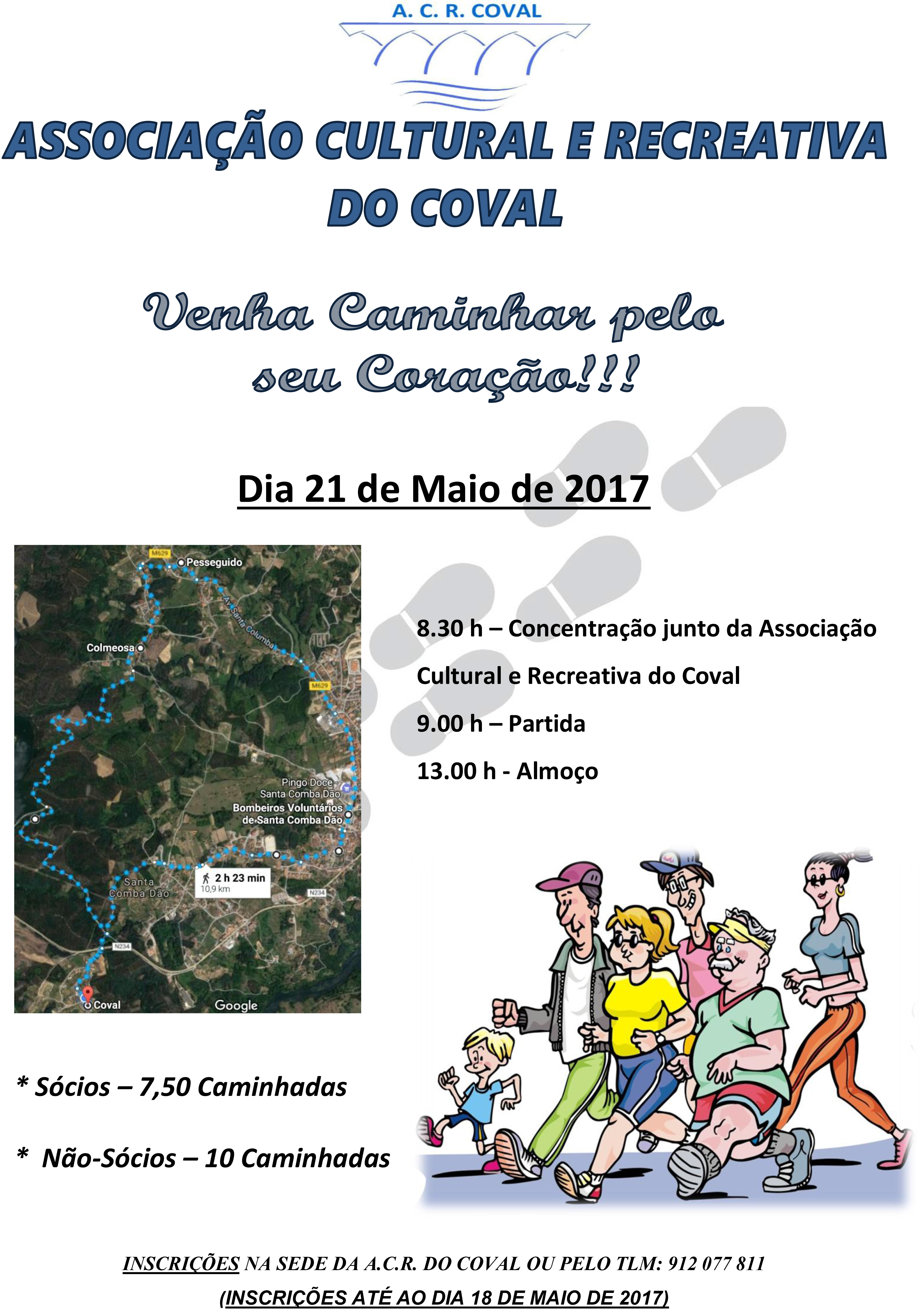 CaminhadaCoval maio
