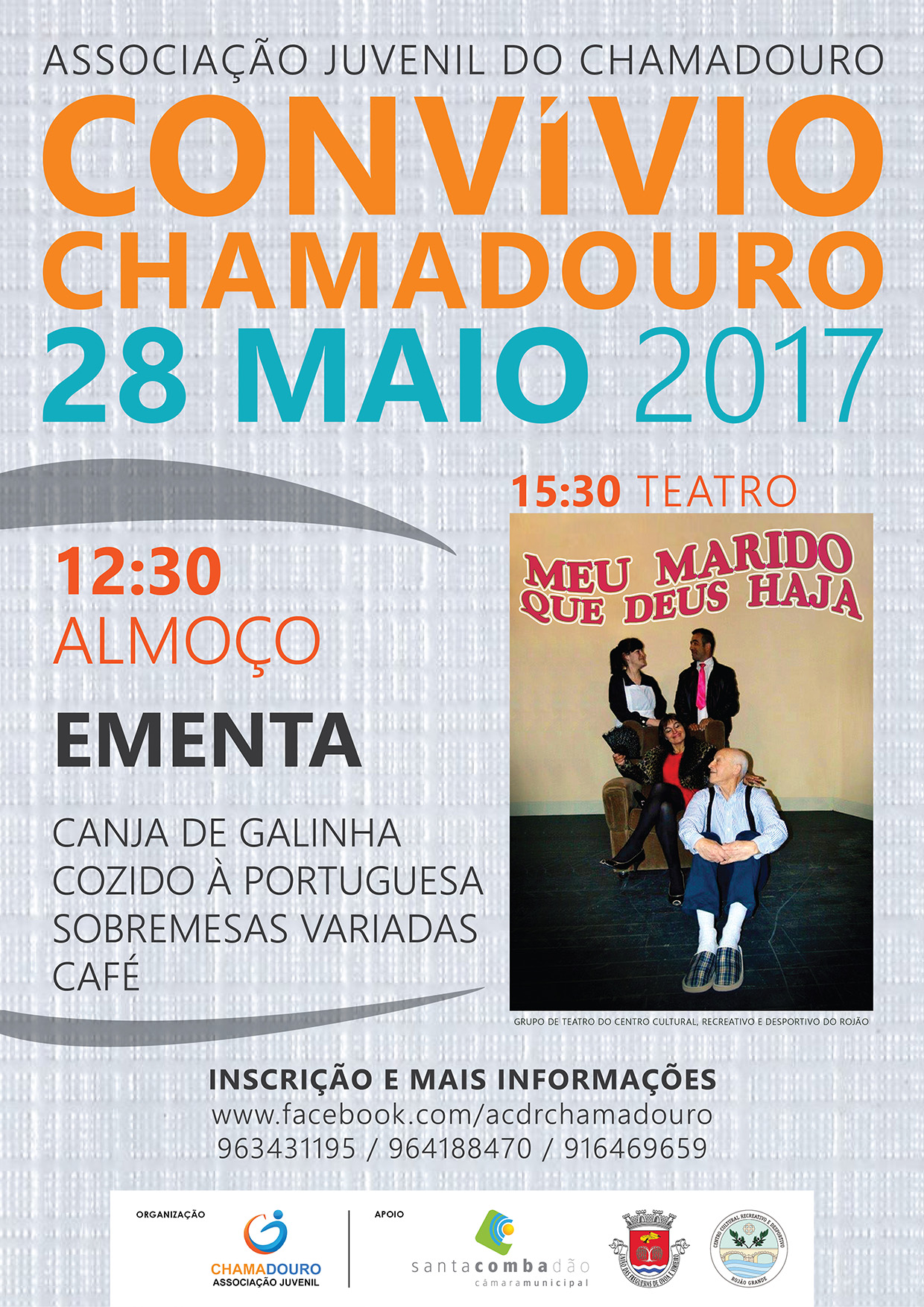 cartaz chamadouro