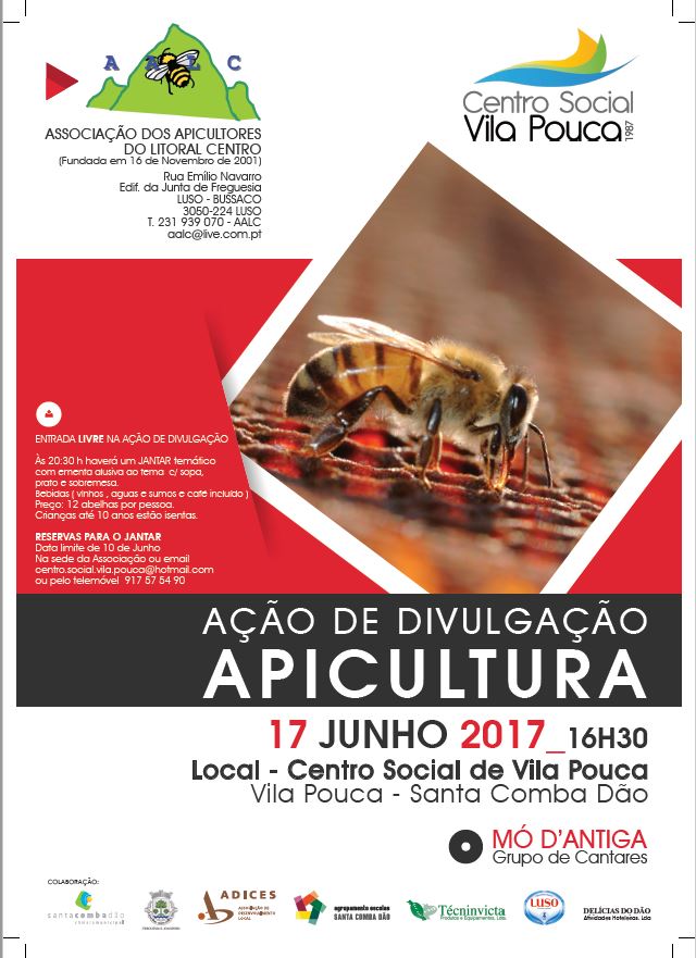Cartaz Apicultura vilaPouca