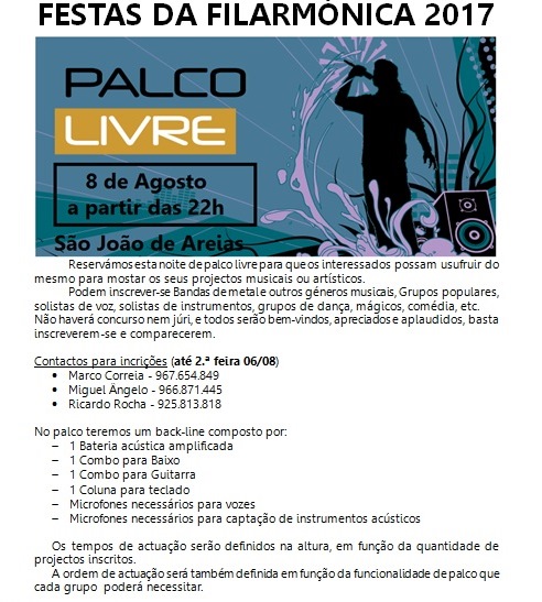 Cartaz PALCO LIVRE 8Ag17