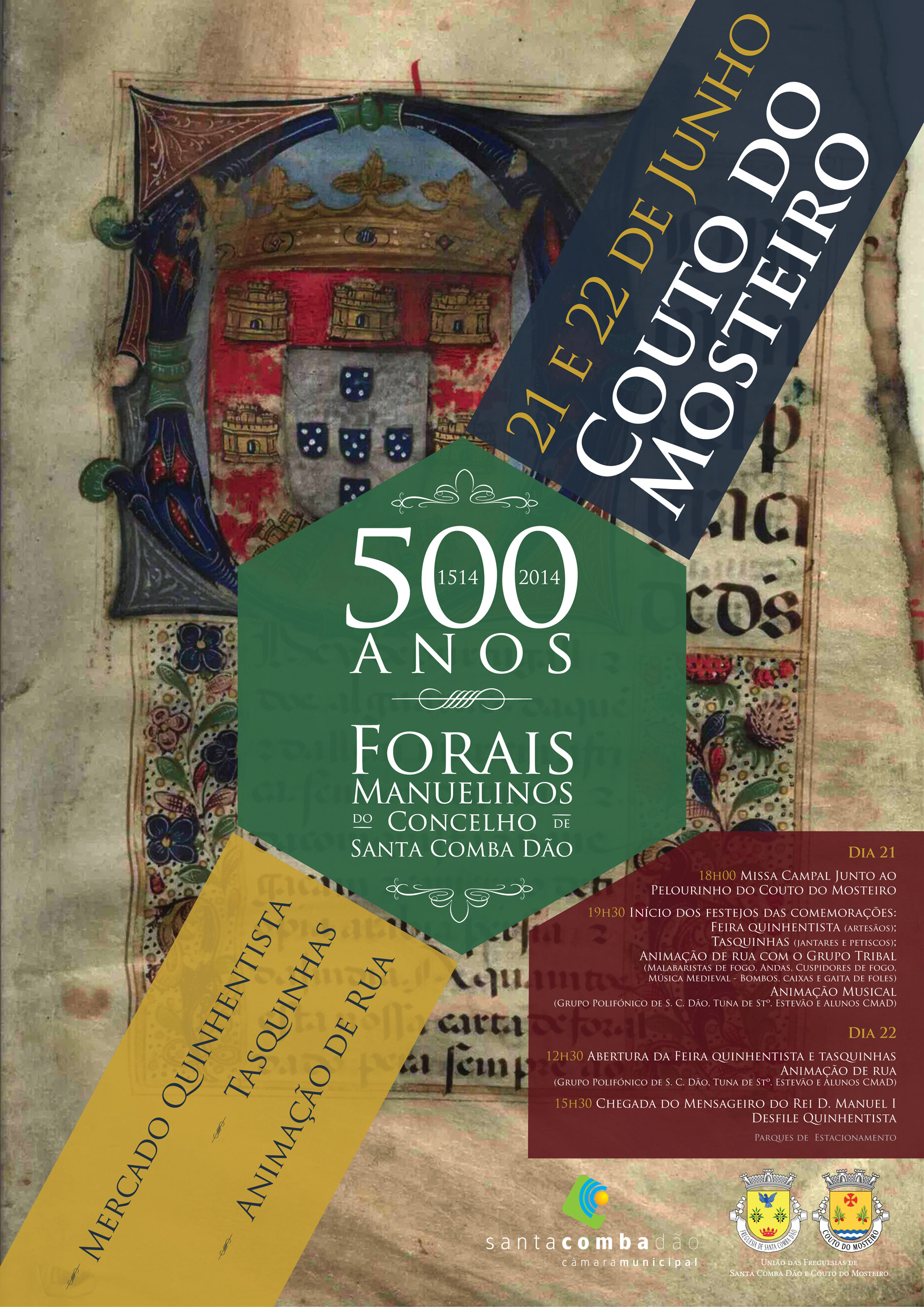 cartaz forais couto web