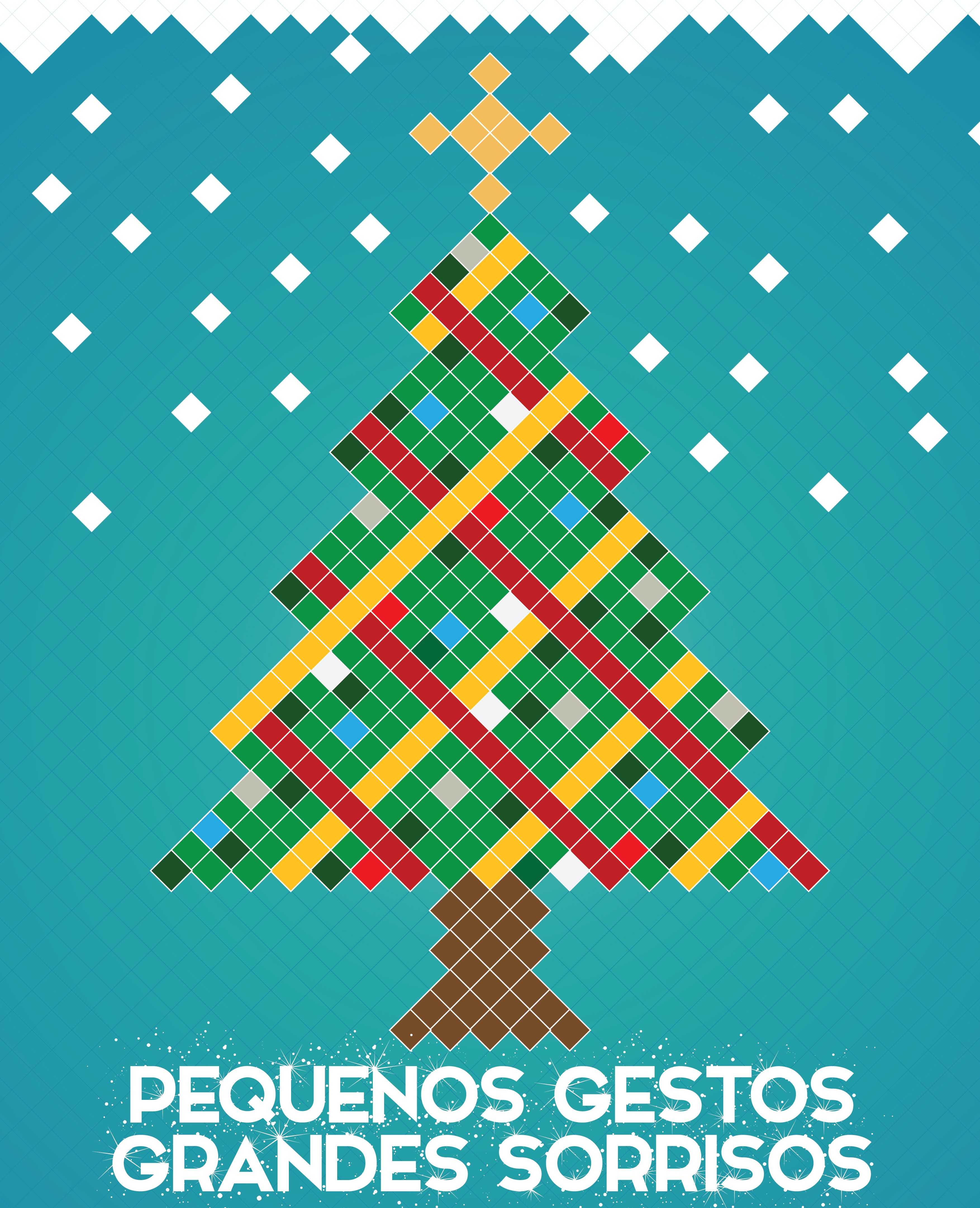 cartaz pequenos gestos grandes sorrisos