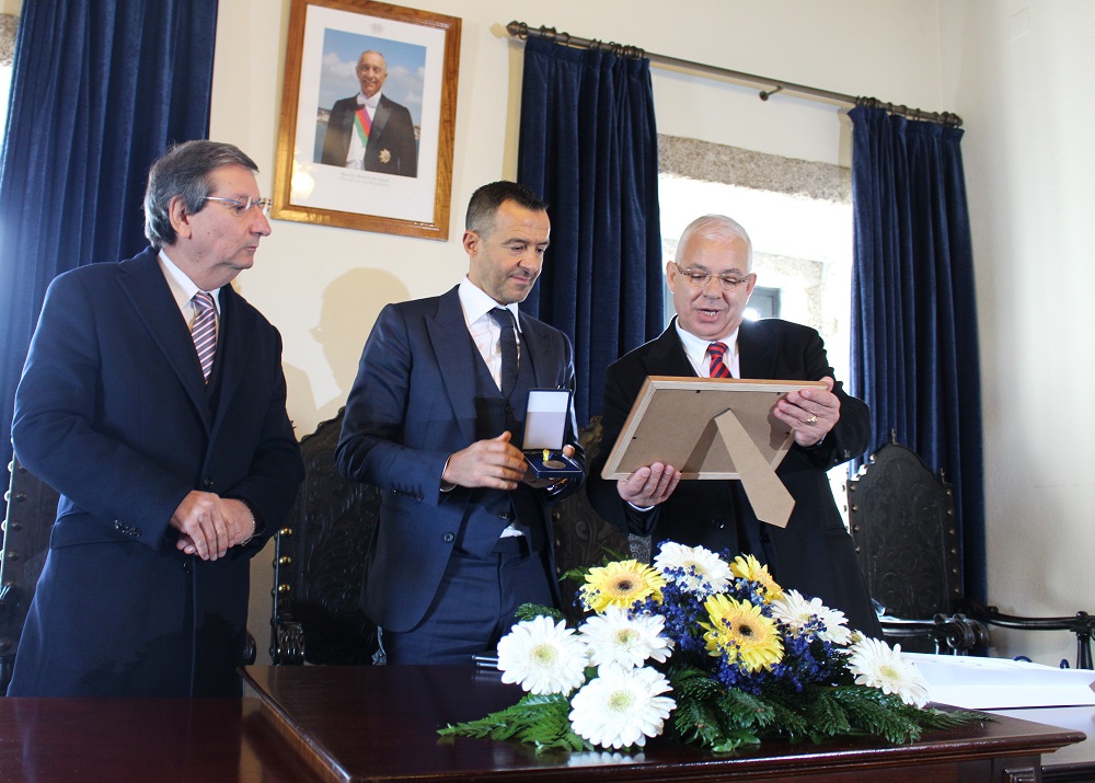 Entrega da medalha de mérito municipal