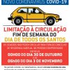 Proibição de circulação entre concelhos