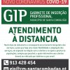 Gabinete de Inserção Profissional - Atendimento à Distância